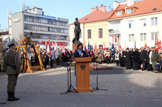 Wieniec od Politechniki Rzeszowskiej z okazji 100. rocznicy Święta Niepodległości