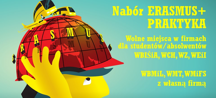 Pozostały wolne miejsca na praktyki z programu Erasmus+