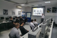 Studenci WBMiL na warsztatach edukacyjnych pod ptronatem firmy ZOLLER,