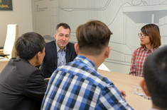 Powitanie nowej grupy studentów z Wietnamu